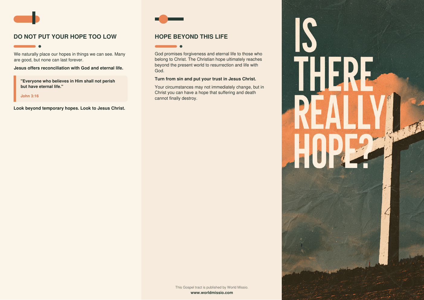 Preview of Is There Really Hope? gospel tract