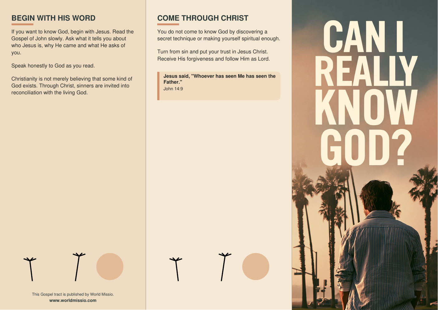 Preview of Can I Really Know God? gospel tract